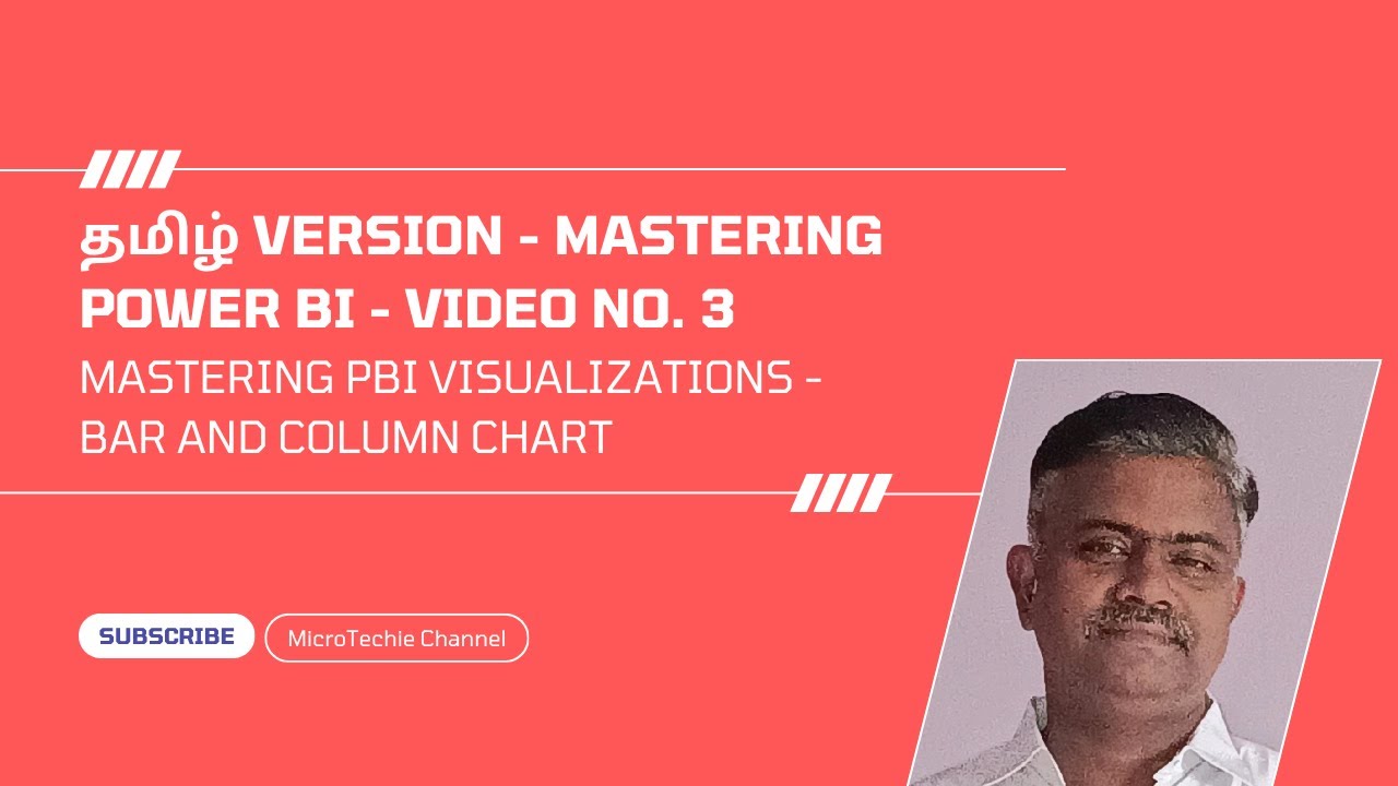 தமிழ் Version – Mastering Power BI | Video #3 | Bar and Column Charts