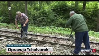 Oprava strechy na cholvárku a oprava trate HLÚŽ 2021 (TV JOJ)