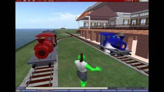 Run the trains on the OpenSim of MegaRegions by NSL /ζ±δΊ¬ζ
ε ±ε€§ε¦