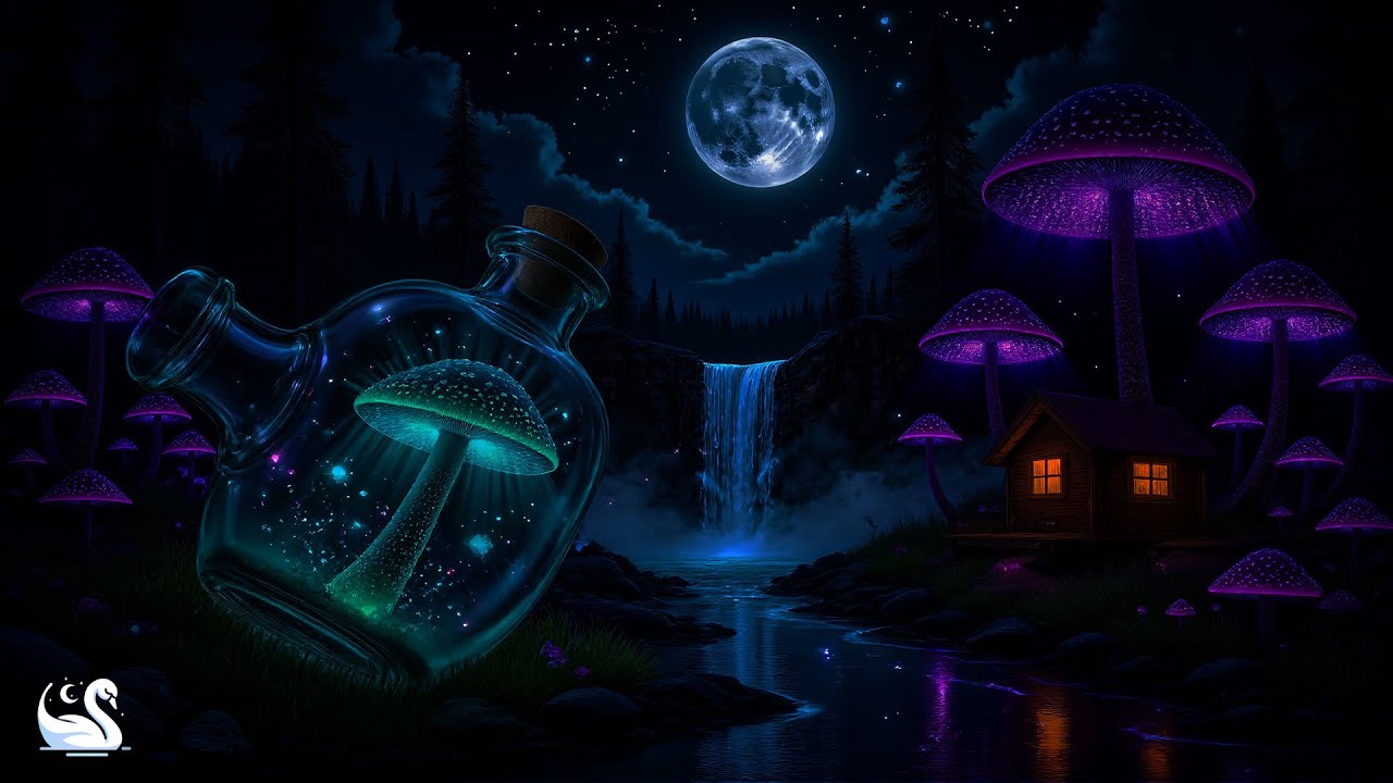 Исцеляющий гипноз для сна | Массаж мозга во время сна | Лечение тревожных расстройств