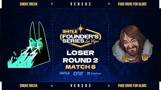 Smoke Break Vs Food Drive - Smite 2 Founder's Series Las Vegas - Match 8 - Loser Round 2