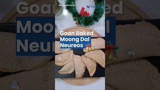 Diabetes-Friendly Goan Baked Moong Dal Neureos | Christmas Special recipe #shorts