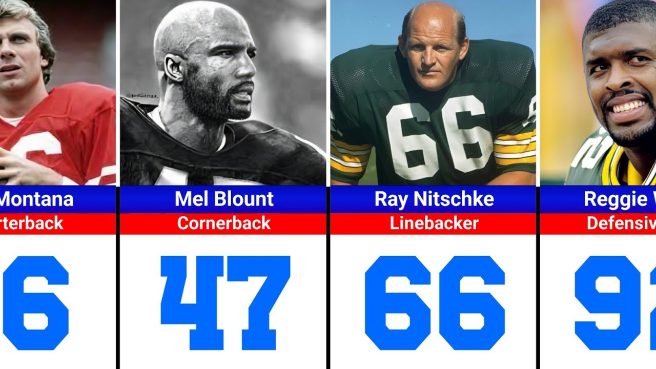 Greatest NFL Players at Every Jersey Number (00-99) 🏈