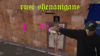 RUST CHEATING SHENANIGANS