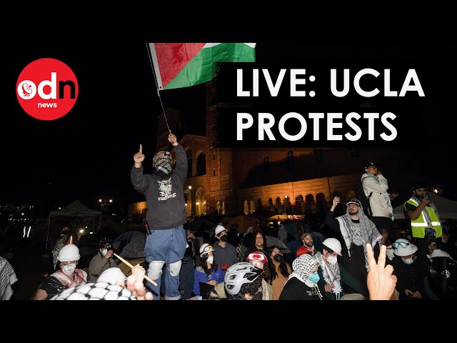 LIVE: Riot Police Attempting to Storm UCLA Protest Camp