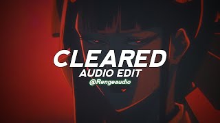 Cleared ( Lilithzplugz ) - Audio edit