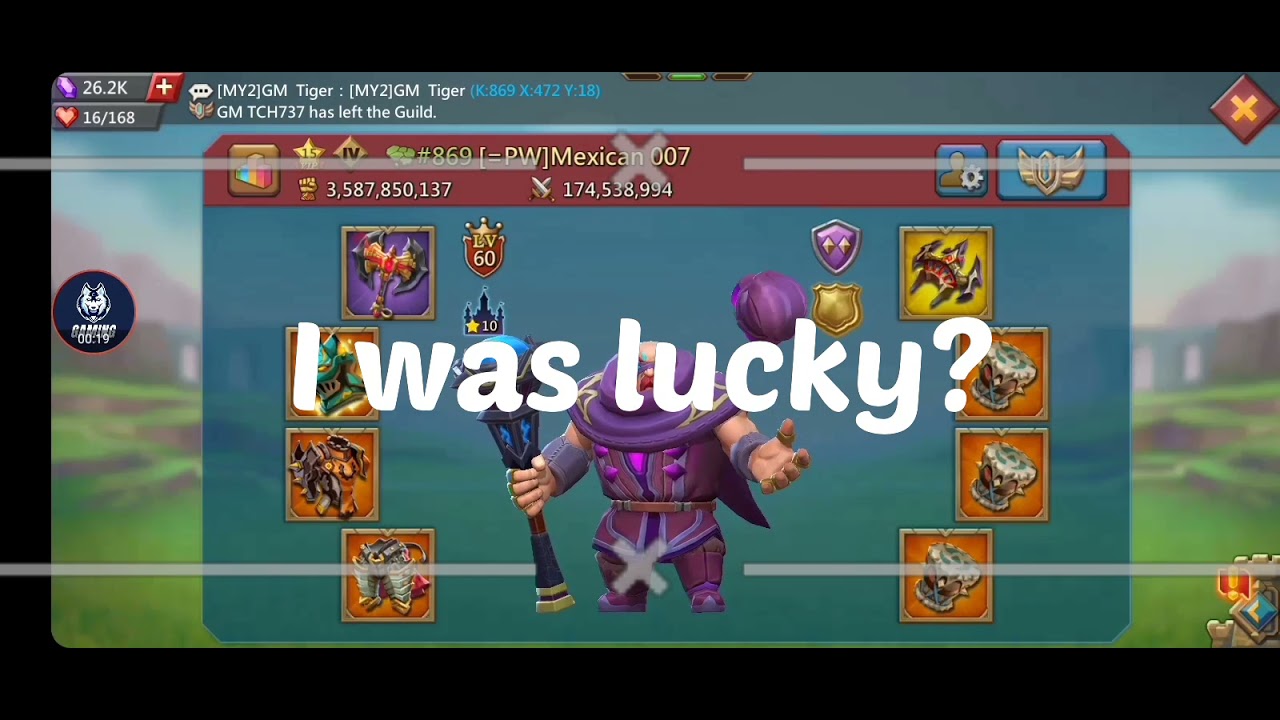 3.5 Billion titan capped|| Lords Mobile|| kvk 