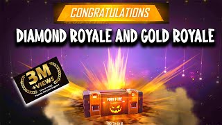 Congratulations Diamond Royale And Gold Royale Full Bundle || Free Fire New Bundle|@abbirgamingpro6881