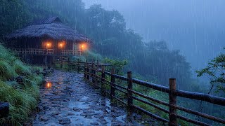 Sleeping Sounds From Nature | The Sound of Rain Falling on the Roof Helps You Sleep Better