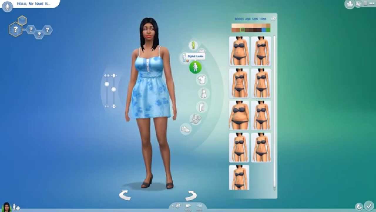 The Sims 4 Create A Sim Demo - Anna Kondah - YouTube