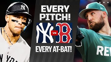 EVERY PITCH between Garrett Crochet and Aaron Judge in their last 7 plate appearances! (6 K, 1 HR!)