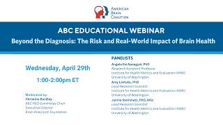 ABC Educational Webinar Beyond the Diagnosis