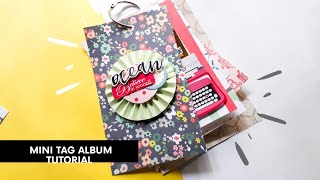 Mini Tag Album Tutorial ♥️ | easy|