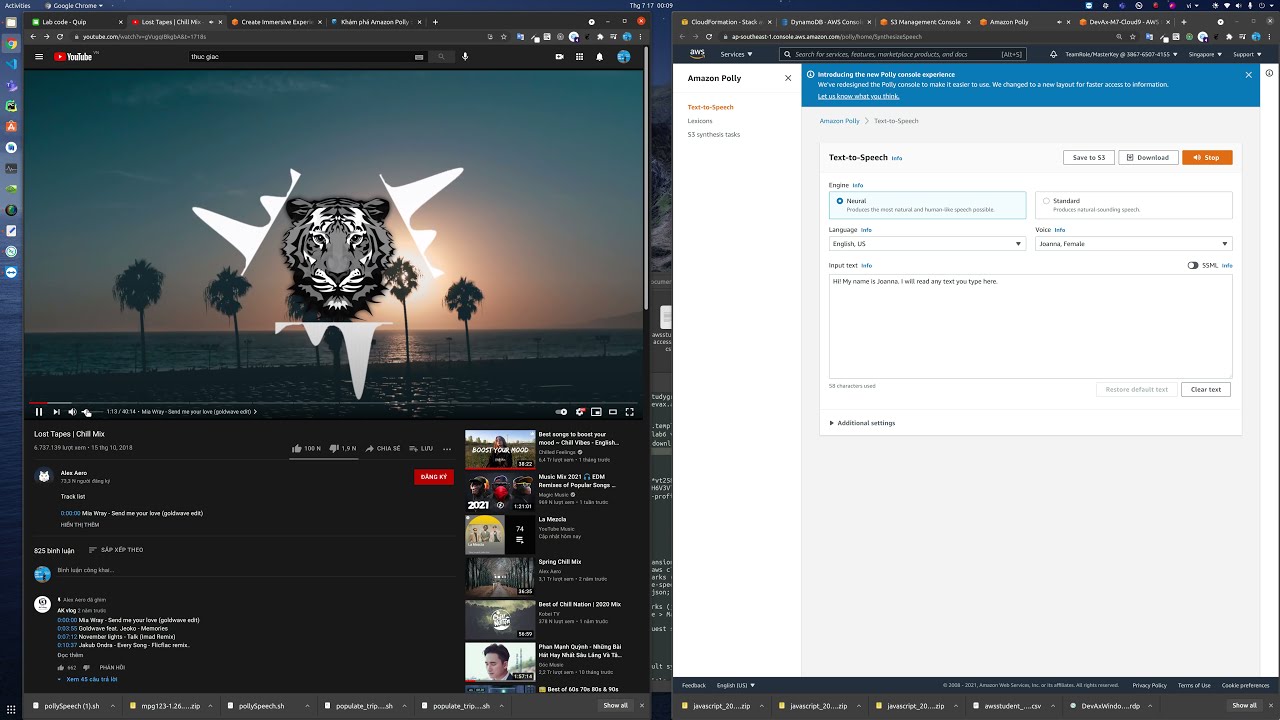 AWS - DevAx Campaign - Module 07 | Polly, Rekognition, Lex
