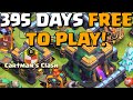 395 DAYS FREE TO PLAY IN 2026! | Tons of Upgrades and Farming! | TH14 | Clash of Clans