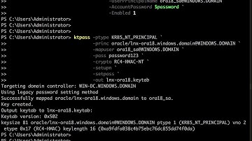 Kerberos Demonstration Part 1 - Windows Domain Controller
