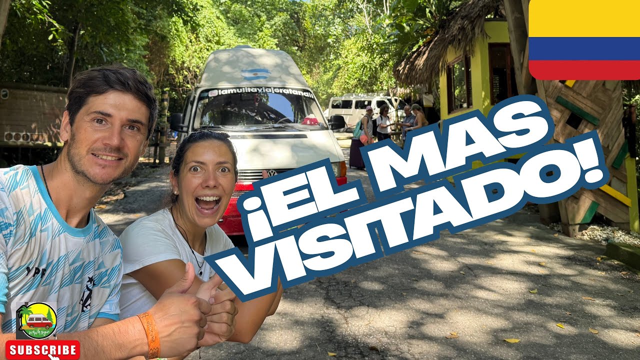 Capítulo 79: “⚠️NO LO ESPERABAMOS en el Parque nacional TAYRONA ” #colombia #tayrona  #santamarta 