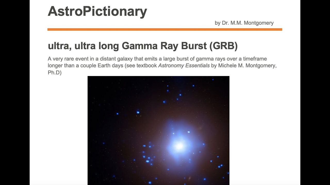 ultra, ultra long GRB