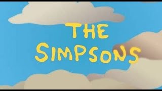 Simpsons intros side by side comparison