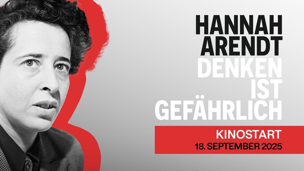 HANNAH ARENDT: Denken ist gefährlich - Offizieller Trailer, ab 18. September im Kino!
