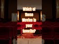Favorite Movie? #automobile #cars #cargame #cartok #carmovies #choosegame #carlover
