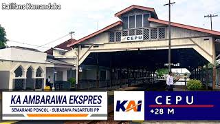 Announcer Voice - KA Ambarawa Ekspres | Tiba di Stasiun Cepu