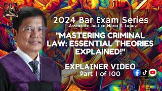 2024 Bar Exam Lecture: Criminal Law Theories Explained- Guide for Law Students, and Bar Examinees screenshot 3