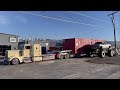 Dropping my biggest load YET!! | Diesel Brothers shop tour | Fireworks | Scenic route 191