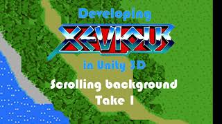 Scrolling Backgrounds - Xevious In Unity
