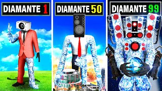 Thumbnail for MEJORANDO A SPEAKERMAN DIAMANTE en GTA 5!! (Skibidi Toilet mod)
