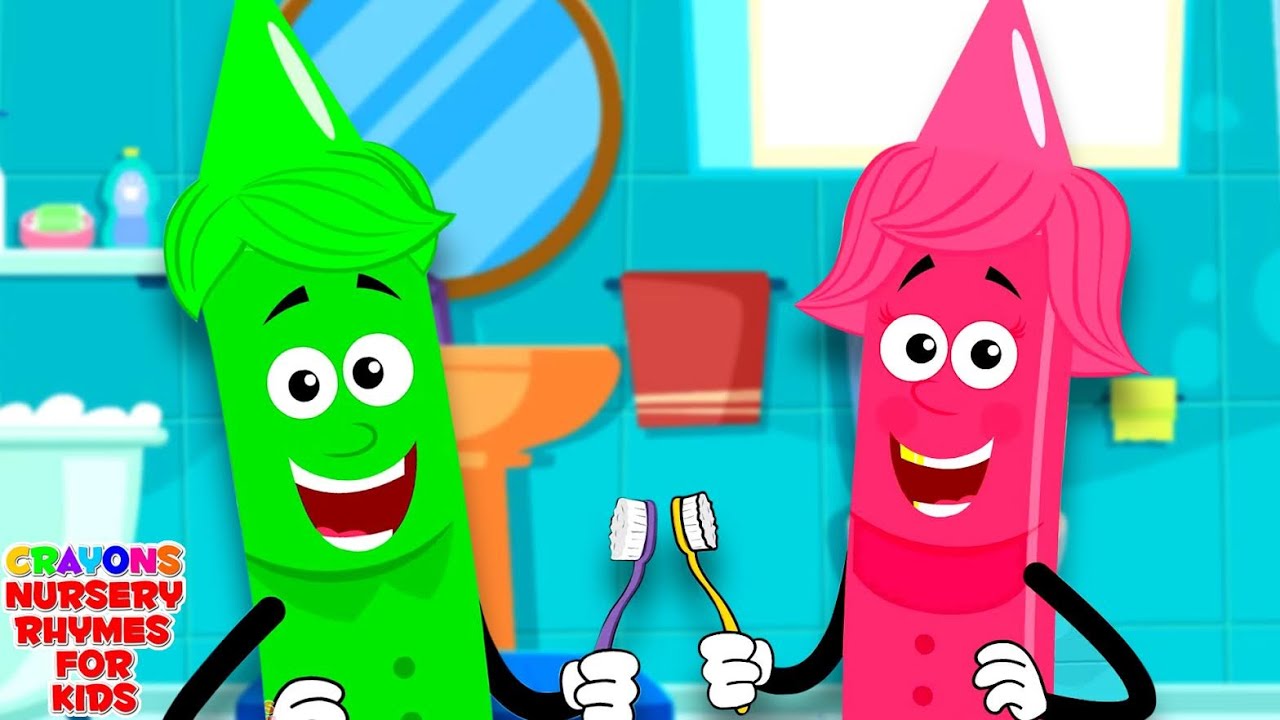 This Is The Way, Crayons Rhymes and Cartoon Video for Kids YouTube