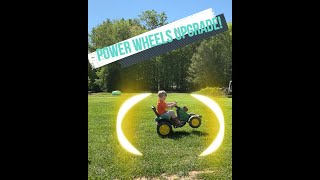 We are back!!!/Power wheels fun!!