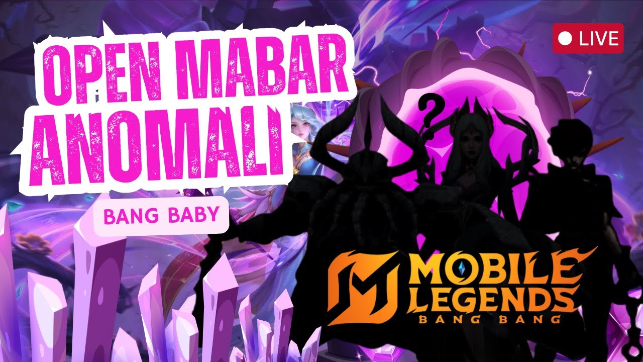 Mobile Legends bang bang Live Streaming open mabar - Abang Baby | Top up Game Murah di Kutopup