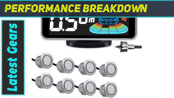 4 Parking Sensors Kit Car Auto Vehicle Reverse Backup Radar System: Best Choice for Safe