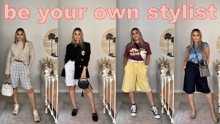 BE YOUR OWN STYLIST  HOW TO STYLE BERMUDA SHORTS  EP 3 THE JO DEDES AESTHETIC