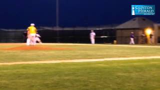 Here's an alternate view of walk-off suicide squeeze from @wahlertbaseball last night. #iahsbsb