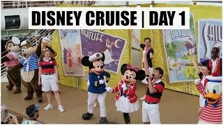 DISNEY DREAM CRUISE 2015 | DAY 1 | SAILING AWAY  June 5, 2015