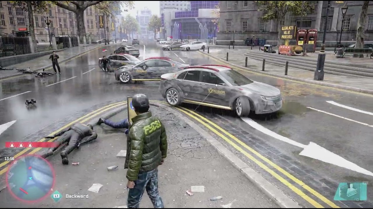 That's what we call a street fight