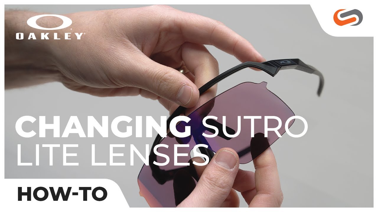 oakley sutro change lens