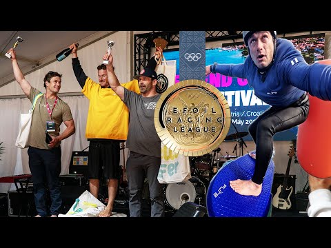 FIRST EVER E-FOIL RACE IN CROATIA! - EFOIL RACING LEAGUE