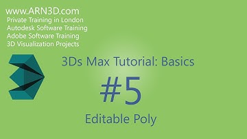 Tutorial: 3Ds Max: Basics: #5: Editable Poly