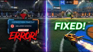 How to Fix Rocket League High Ping and Timeout Disconnections by Changing Region to Europe and Input