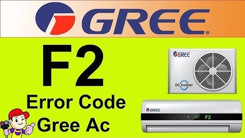 F2 error code in split ac | Gree Inverter ac F2 error in hindi/urdu |MK Teck videos