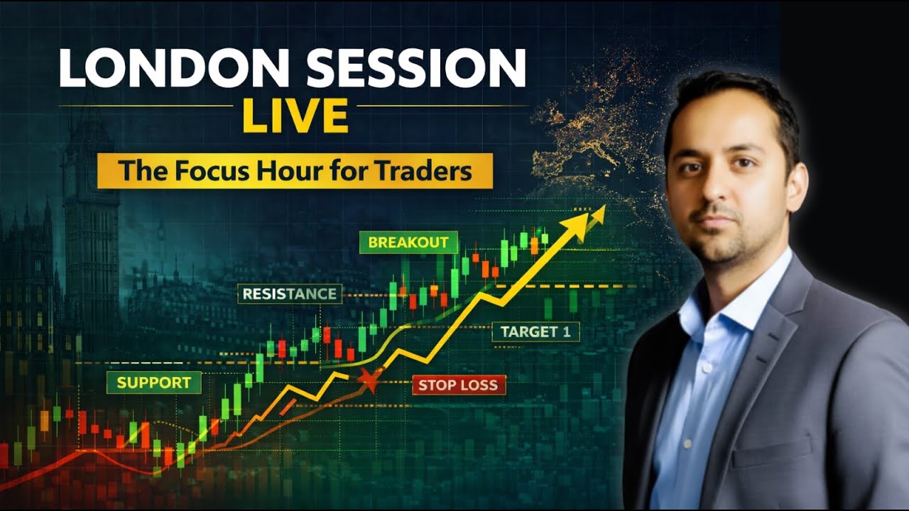 Daily Day Trading LIVE | London Session Market Moves | Learn Smart Trading for Beginners