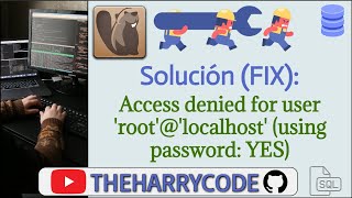 Solución (FIX): DBeaver: Access denied for user 'root'@'localhost' (using password: YES)