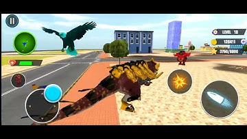 Dino Robot  Transfrom Game 3d 2023- Robot Dinosaur Games #67- Android Game play