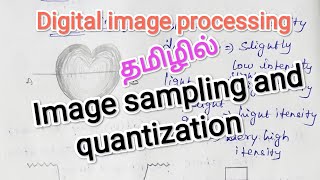 Image sampling and quantization | digital image processing in tamil #sampling ,#quantization,#image