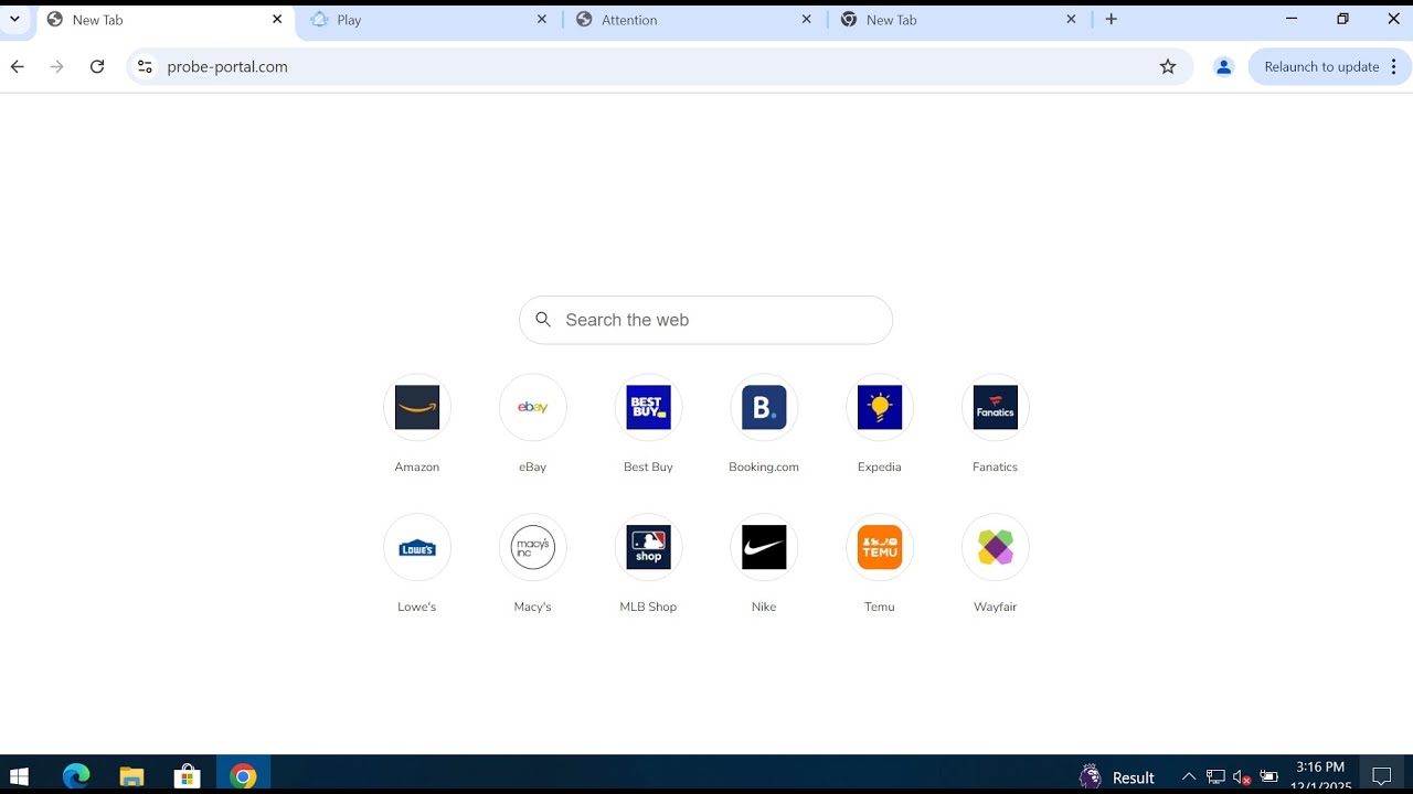 Probe-portal.com browser hijacker removal tutorial. - YouTube