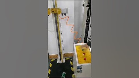 Demonstration video of Manual Drop Tester