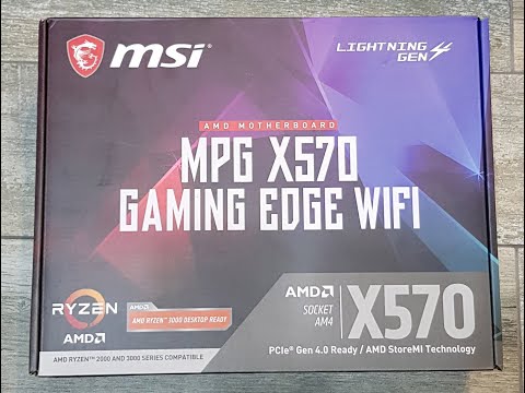 Материнская плата MSI MPG X570 Gaming Edge WiFi (sAM4, AMD X570, PCI-Ex16)